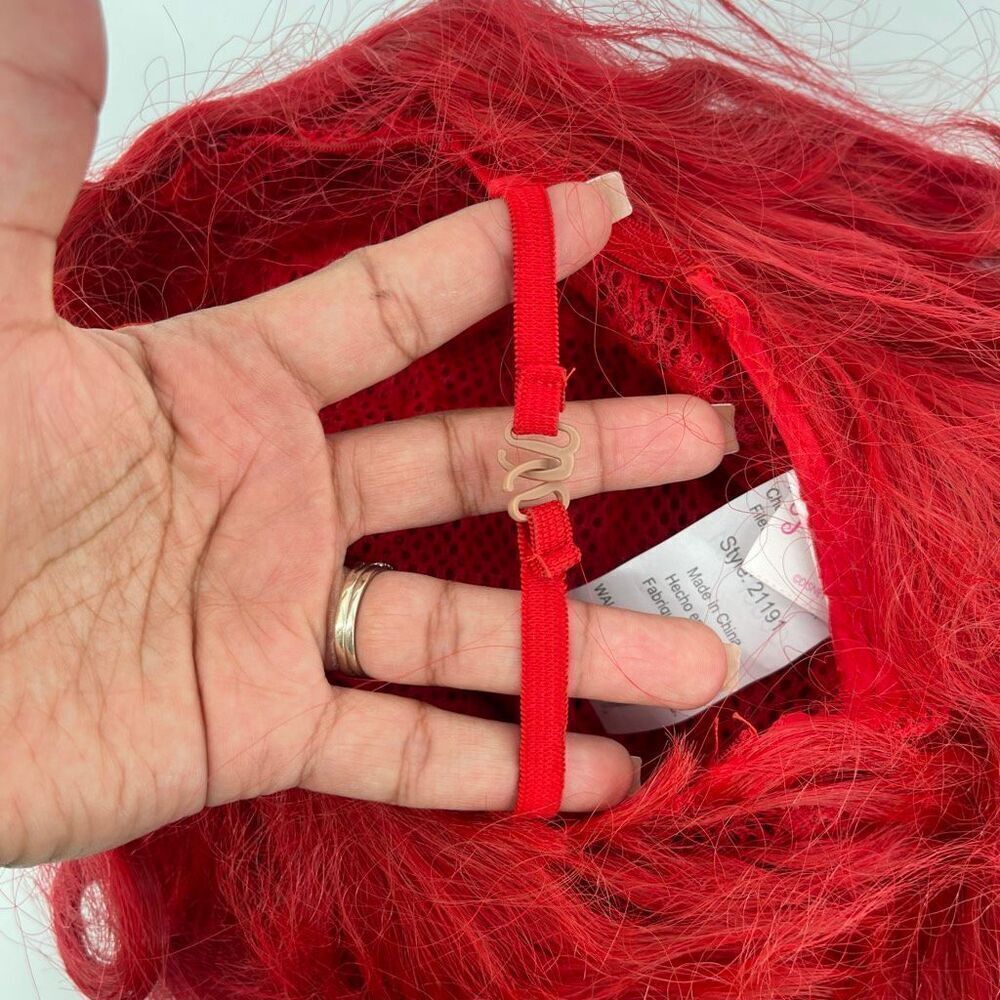 Disney Princess The Little Mermaid Ariel Red Deluxe Wig Kids Ages 4+ Halloween - Picture 11 of 14